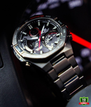 ECB-211210DR-1DR Black Stainless Steel Men’s Watch.