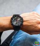 ECB-211210DR-1DR Black Stainless Steel Men’s Watch.