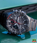 ECB-211210DR-1DR Black Stainless Steel Men’s Watch.