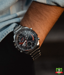 ECB-21011DR-1DR Silver Stainless Steel Men’s Watch.