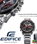 ECB-21011DR-1DR Silver Stainless Steel Men’s Watch.