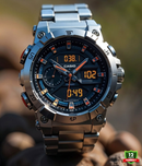 ECB-99O6DR-1DR Silver Black Dial Men’s Watch.