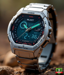 ECB-1106DR-1DR Silver Series Premium Watch.