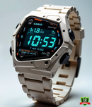GWS-9210DR-1DR Silver Series Analog-Digital Men’s Watch.