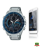 ECB-11210DR-1DR Blue Sliver Stainless Steel Watch.